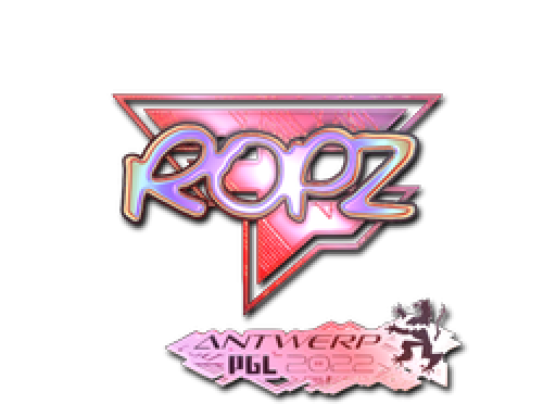 Sticker Ropz Holo Antwerp 2022 Csgo Buy Sell On Market Csgo